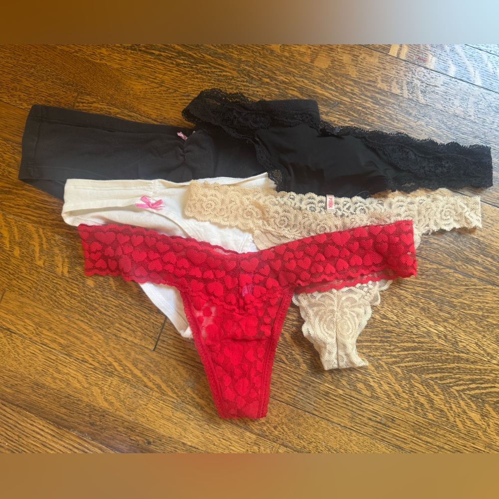 Lot of 5 VS / Pink Panties - Size S